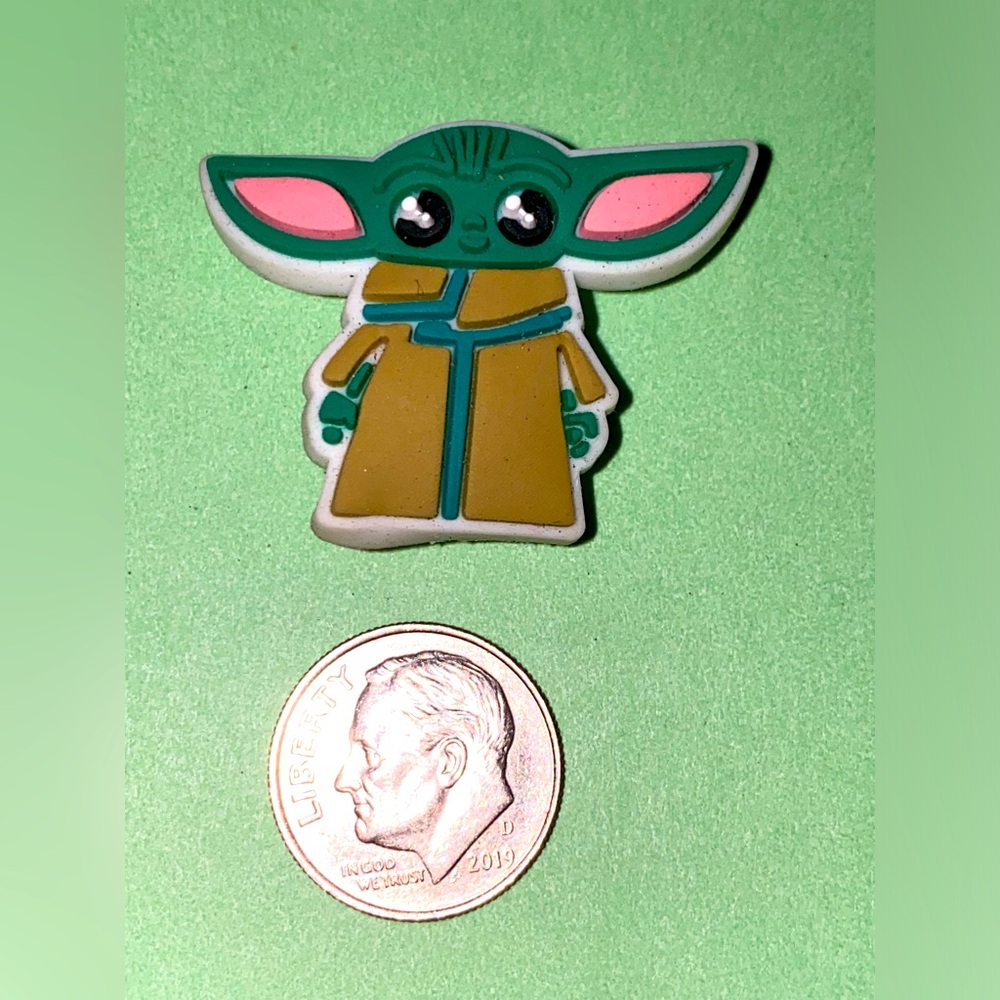 (10 for $15) Boba Fett Baby Yoda Star Wars The Mandalorian Crocs Shoe Charms